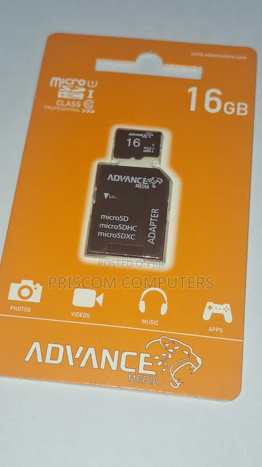 16gb Advance Microsd Memory Card With Reader