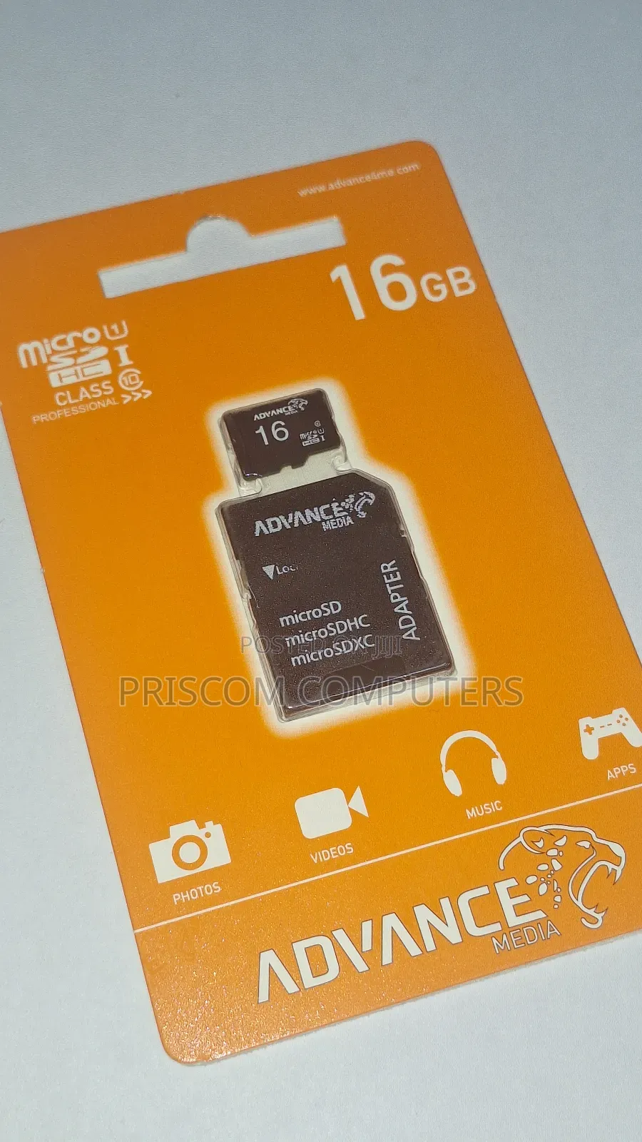 16gb Advance Microsd Memory Card With Reader