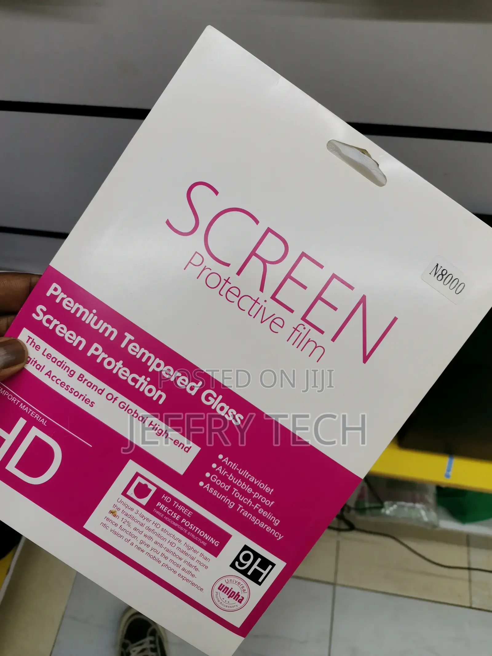 For Samsung Galaxy Note 10.1 N8000 Tempered Glass Screen Pro