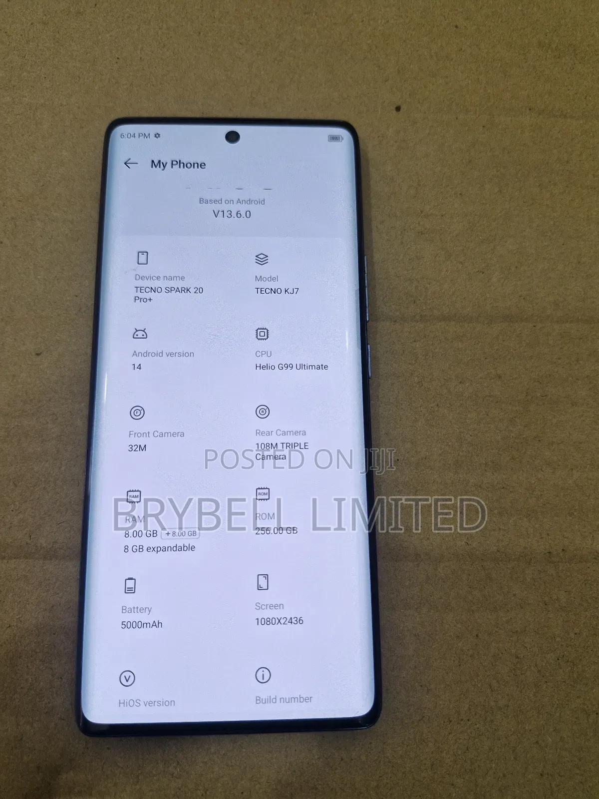 Tecno Spark 20 Pro Plus 256 GB Gray