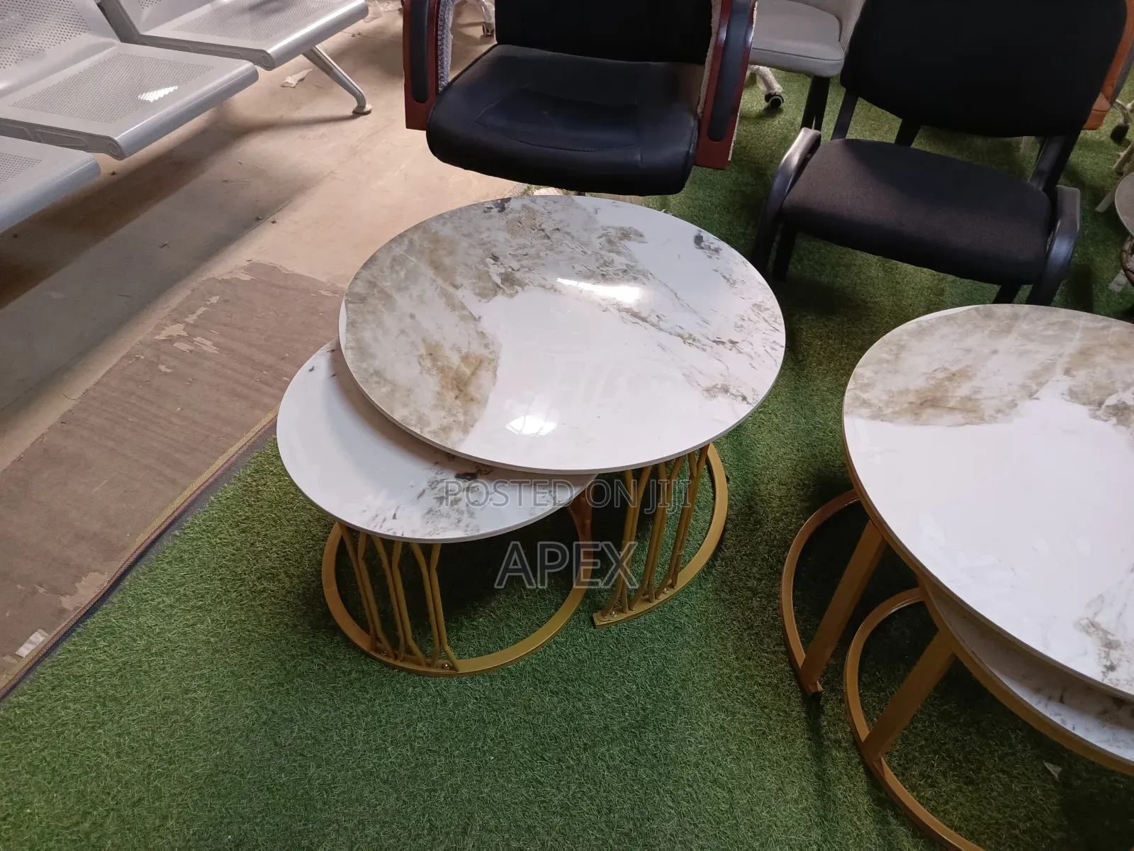 2pc Marble Coffee Table