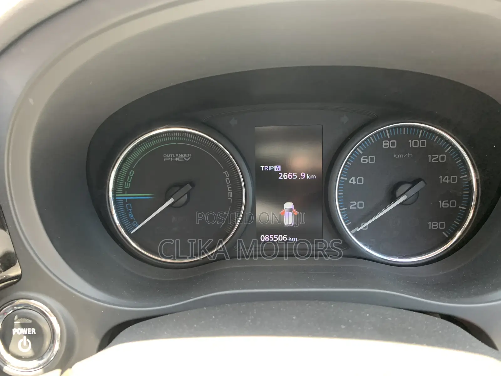 Mitsubishi Outlander 2.0 PHEV AWD 2018 Red
