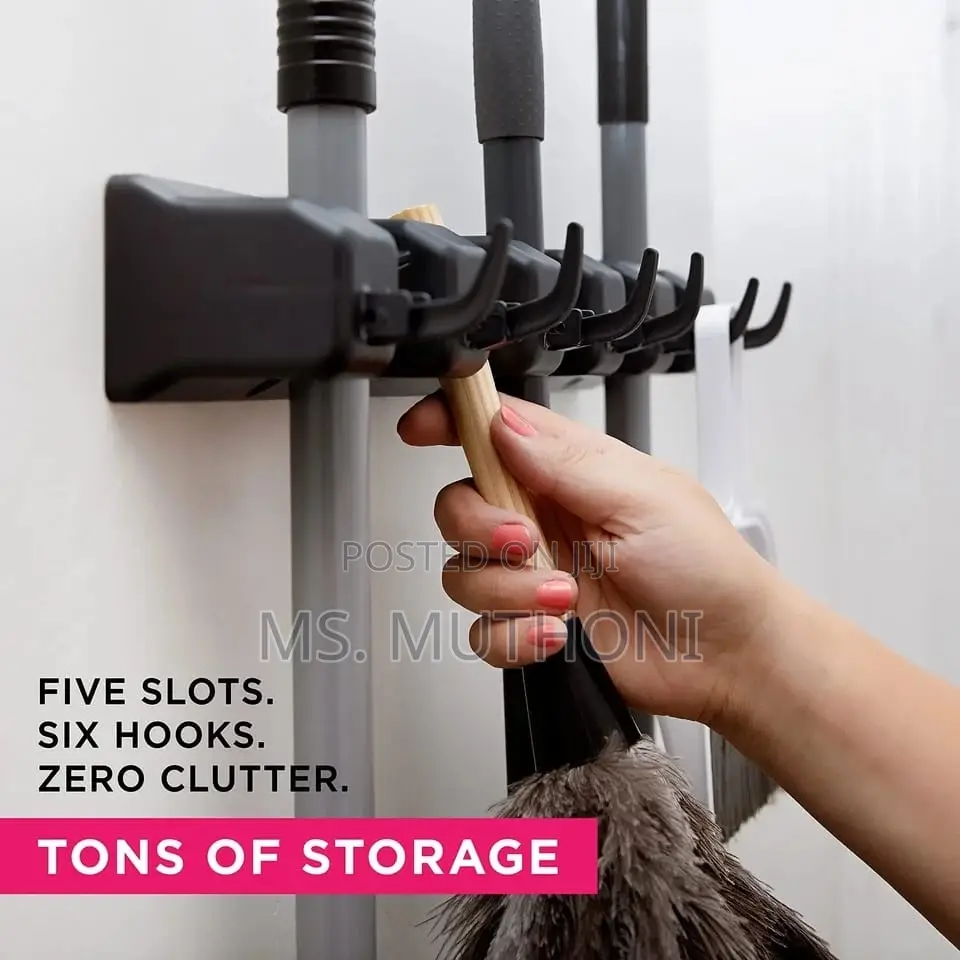 Wall Mounted Broom Holder*