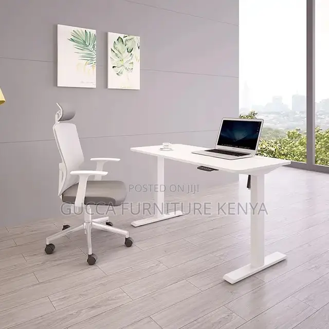 Clerical Desk:1.4 Meters Standing Electric Office Desk