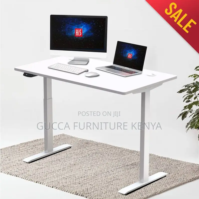 Clerical Desk:1.4 Meters Standing Electric Office Desk