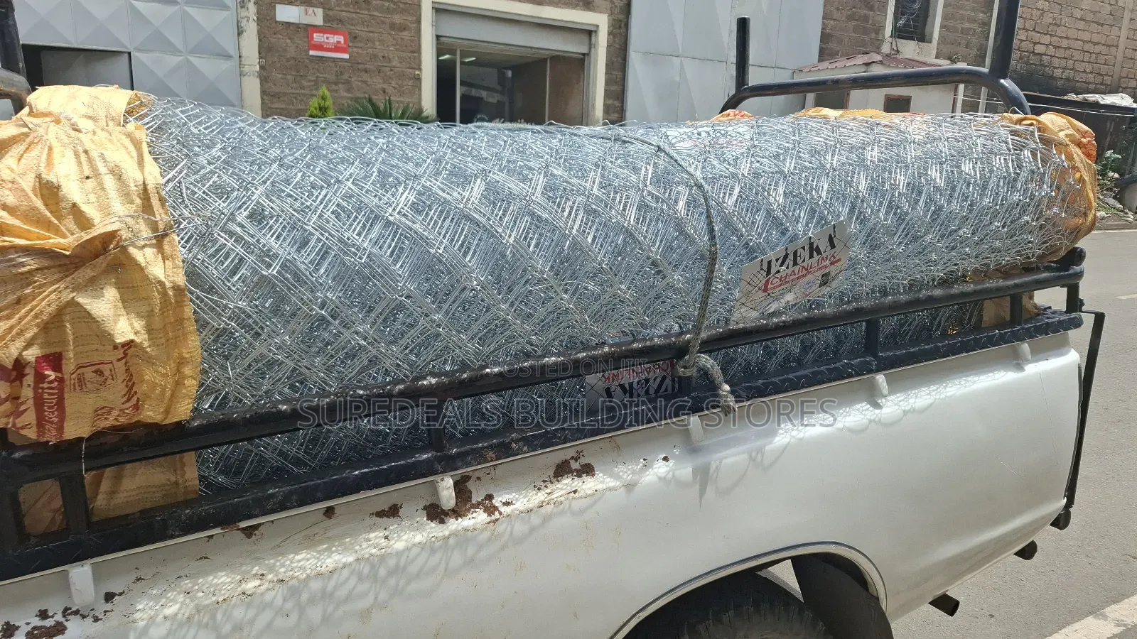 12.5gauge,6feet Galvanised Chainlink