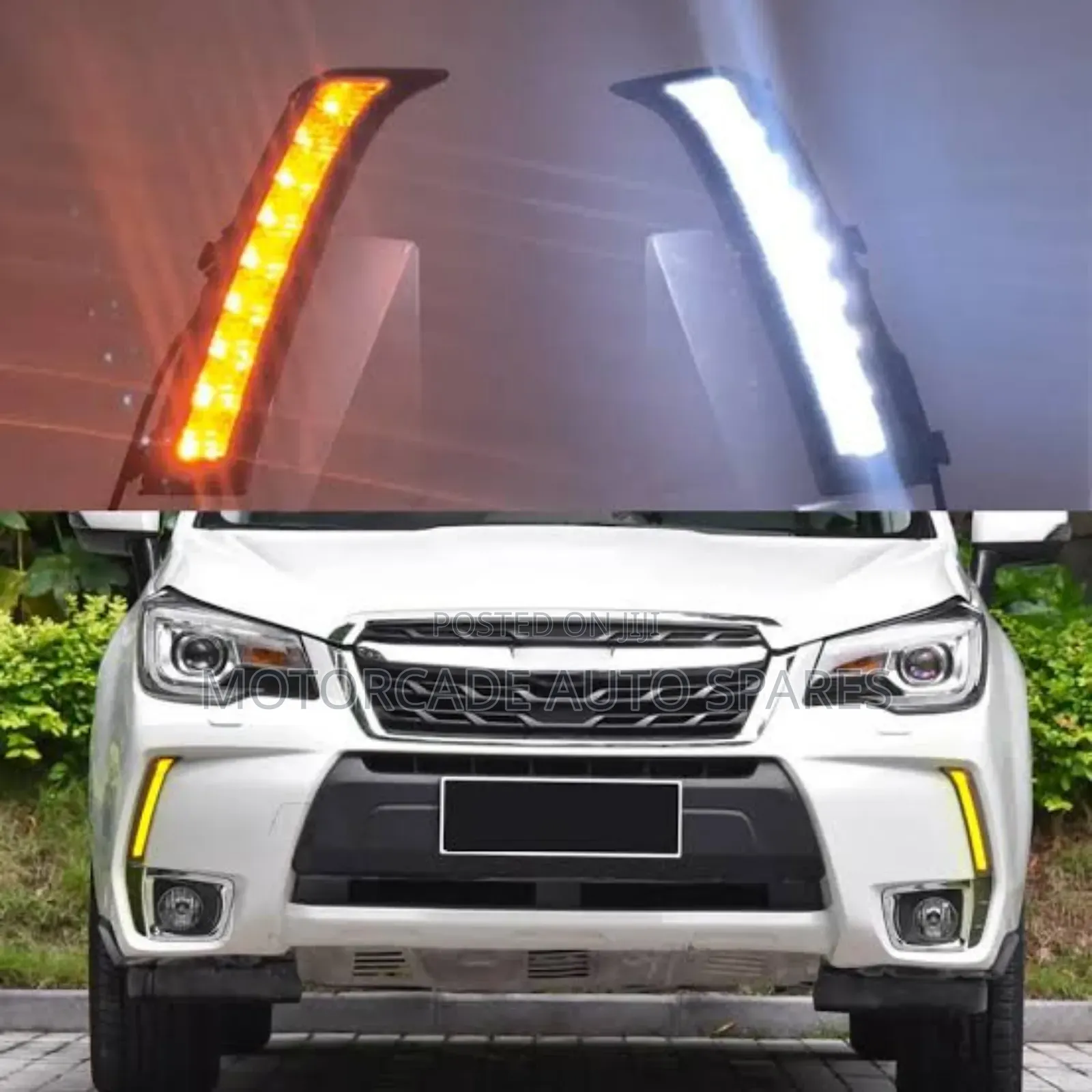 Subaru Forester Sj5 SJG Front Bumper Led DRL Strips Lights