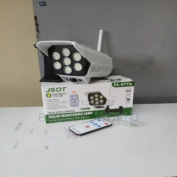 Durablesolar Dummy Security Camera Like Light Monitor Sensor