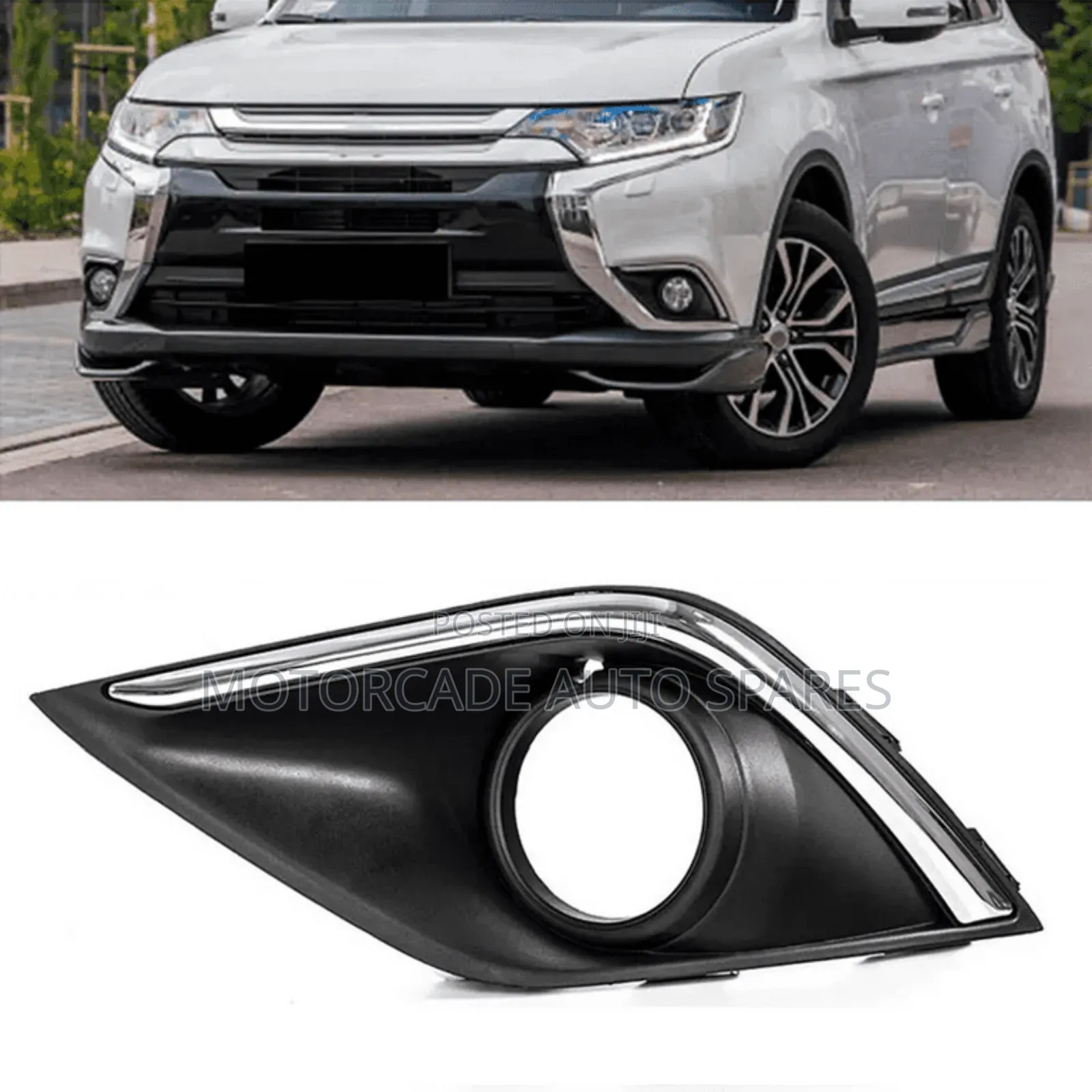 Mitsubishi Outlander 2015+ Bumper Fog Light Cover