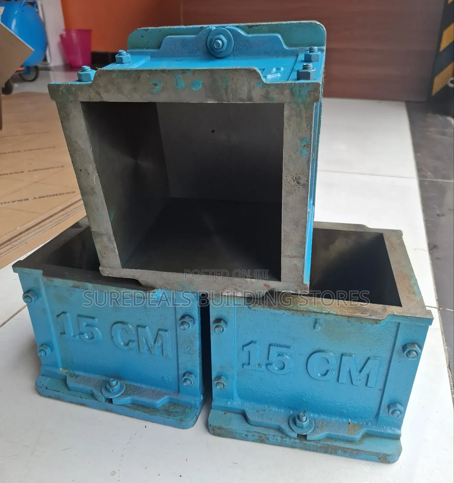 Cube Mould Concrete/Cement Test Apparatus-150×150×150mm.