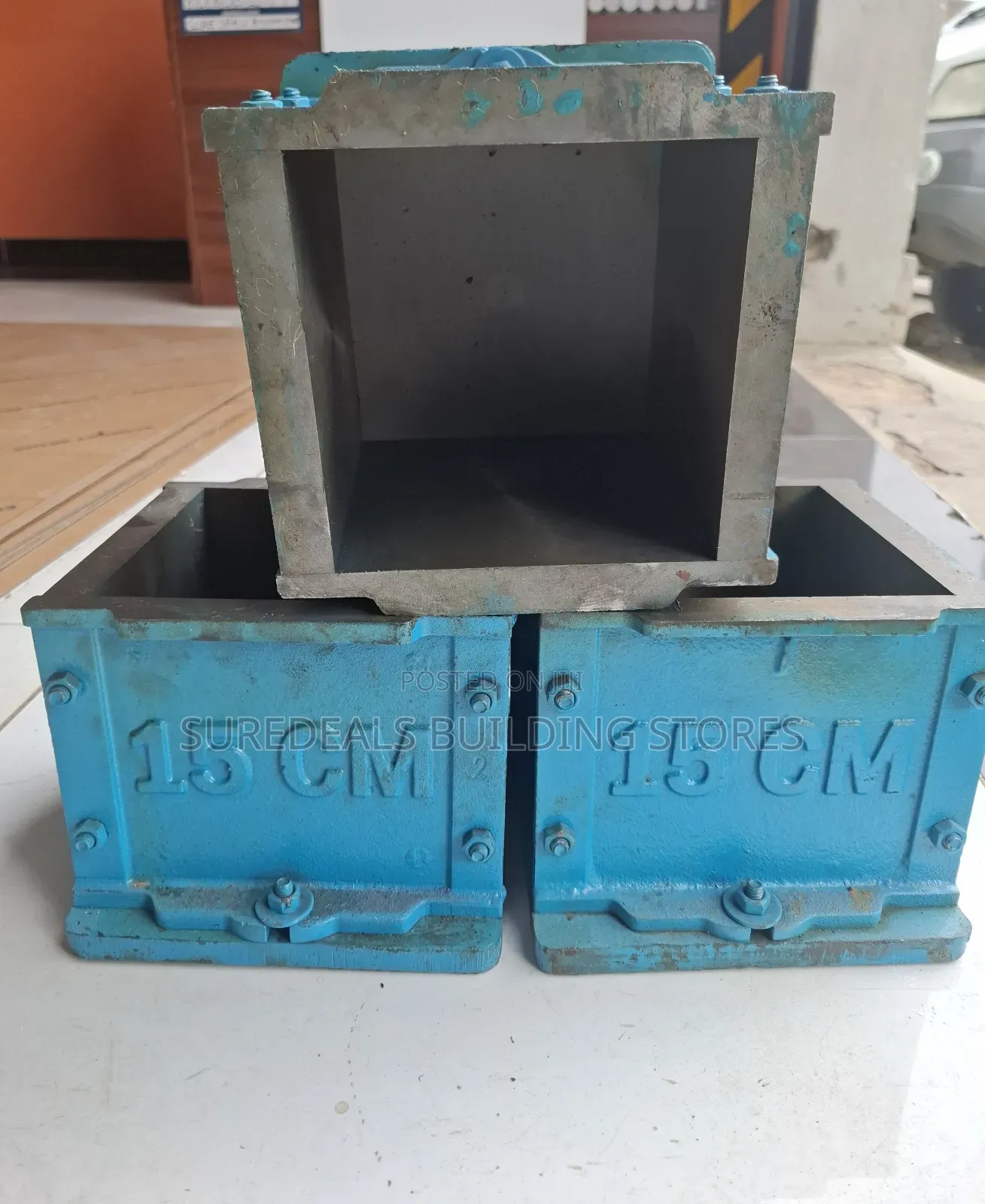 Cube Mould Concrete/Cement Test Apparatus-150×150×150mm.