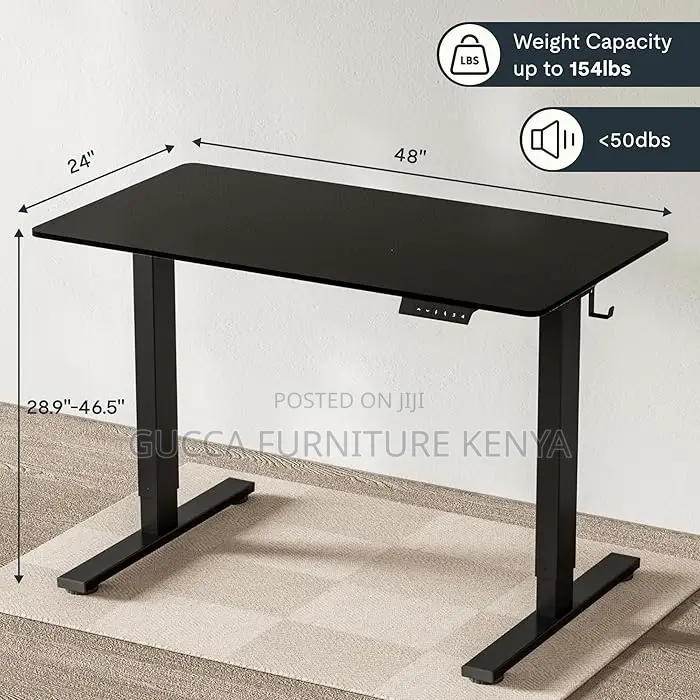 Office Tables:Electric Height Adjustable Standing Officedesk