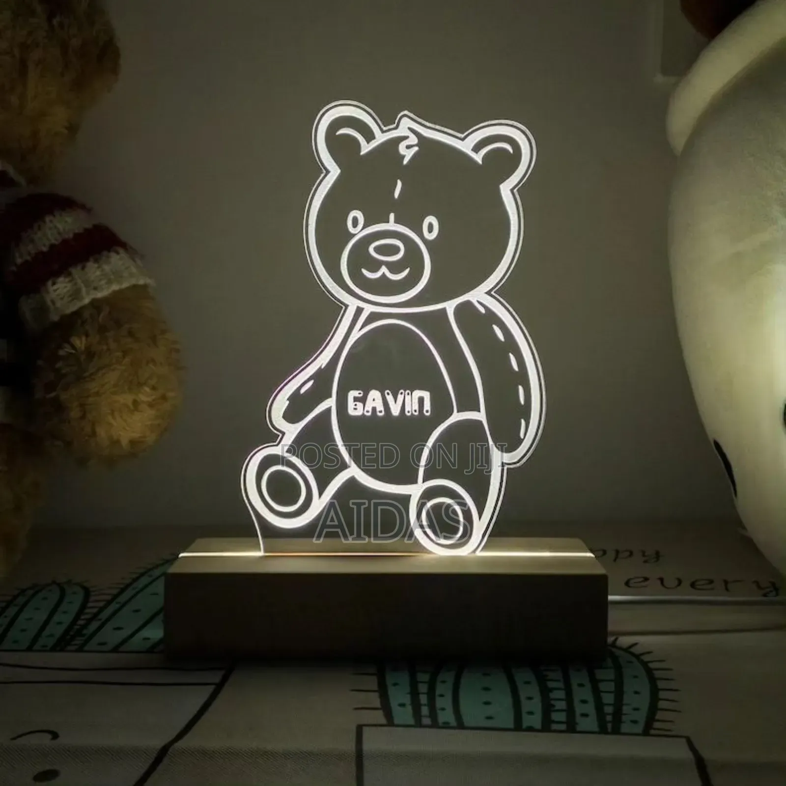 Customizable Wooden Light