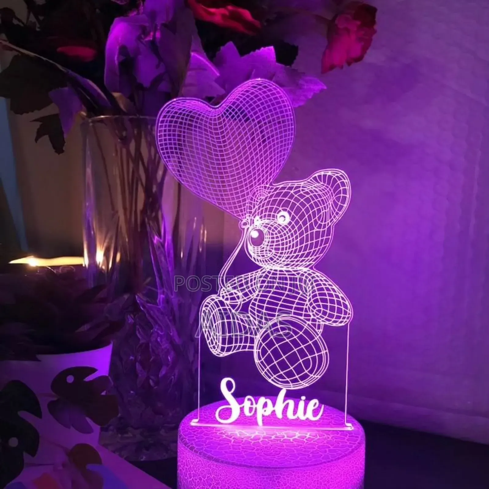 Customizable Wooden Light