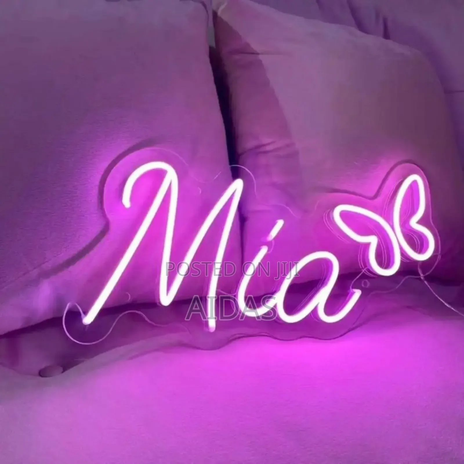Customizable Neon Light Up Name