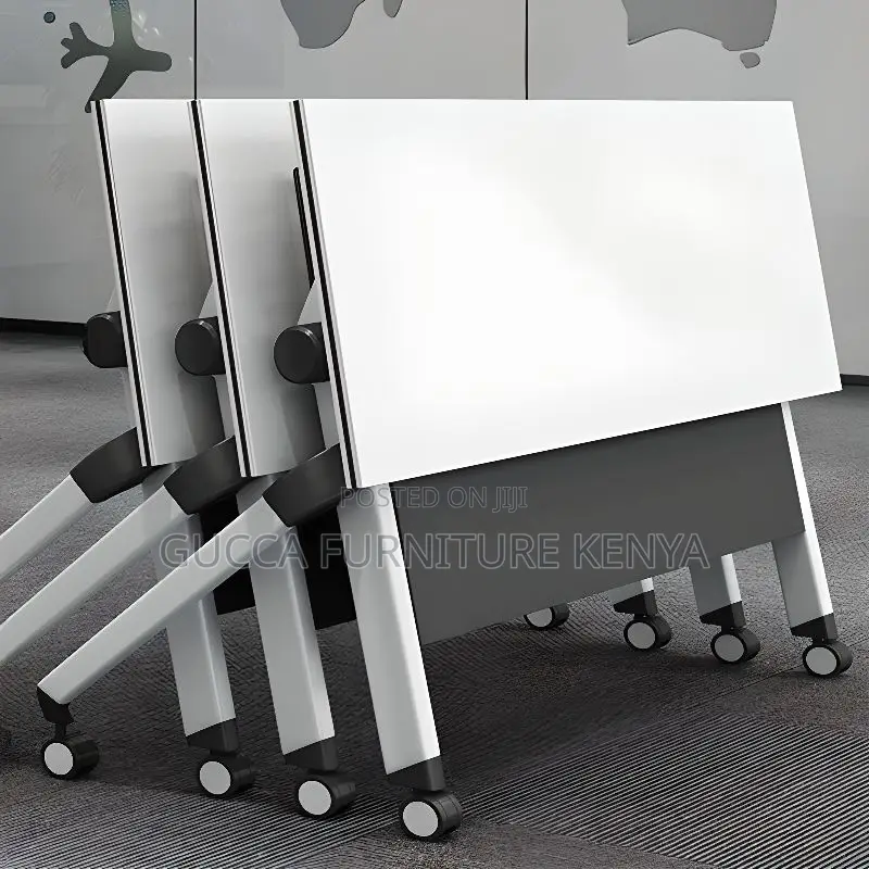 Office Tables: Portable Writing Table With Fold Out Design