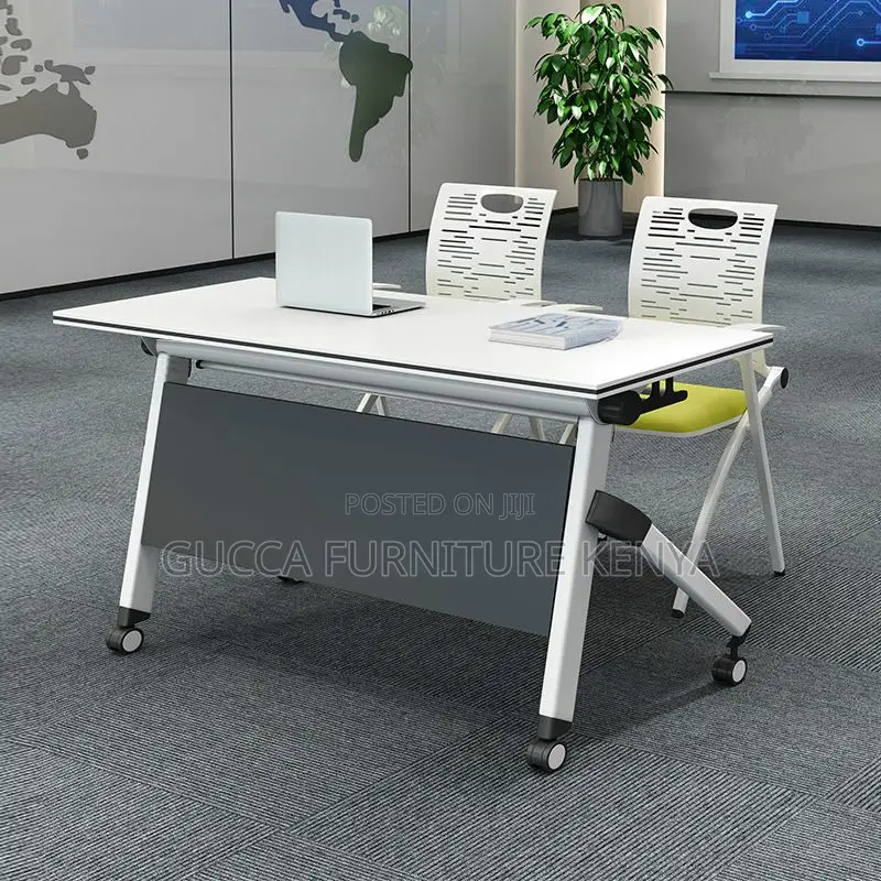 Office Tables: Portable Writing Table With Fold Out Design