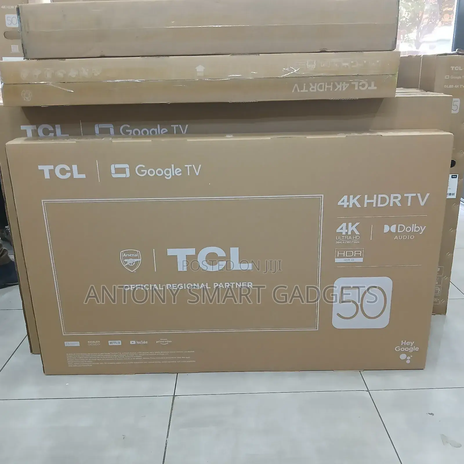 TCL 50′′ 50v6c Smart Android Google Tv 2025