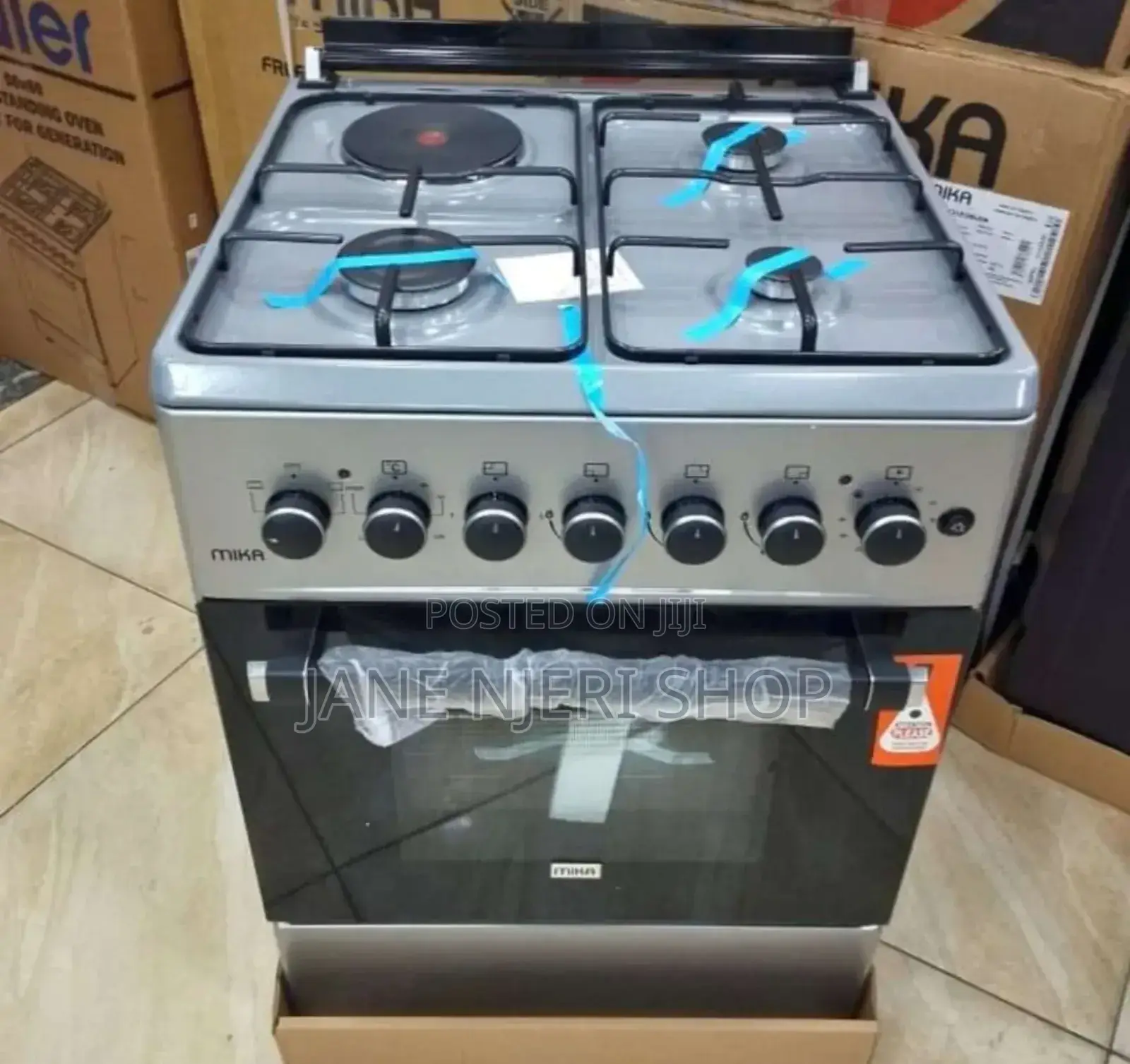 Amazing Mika 58 by 58 3+1 Marble Cooker