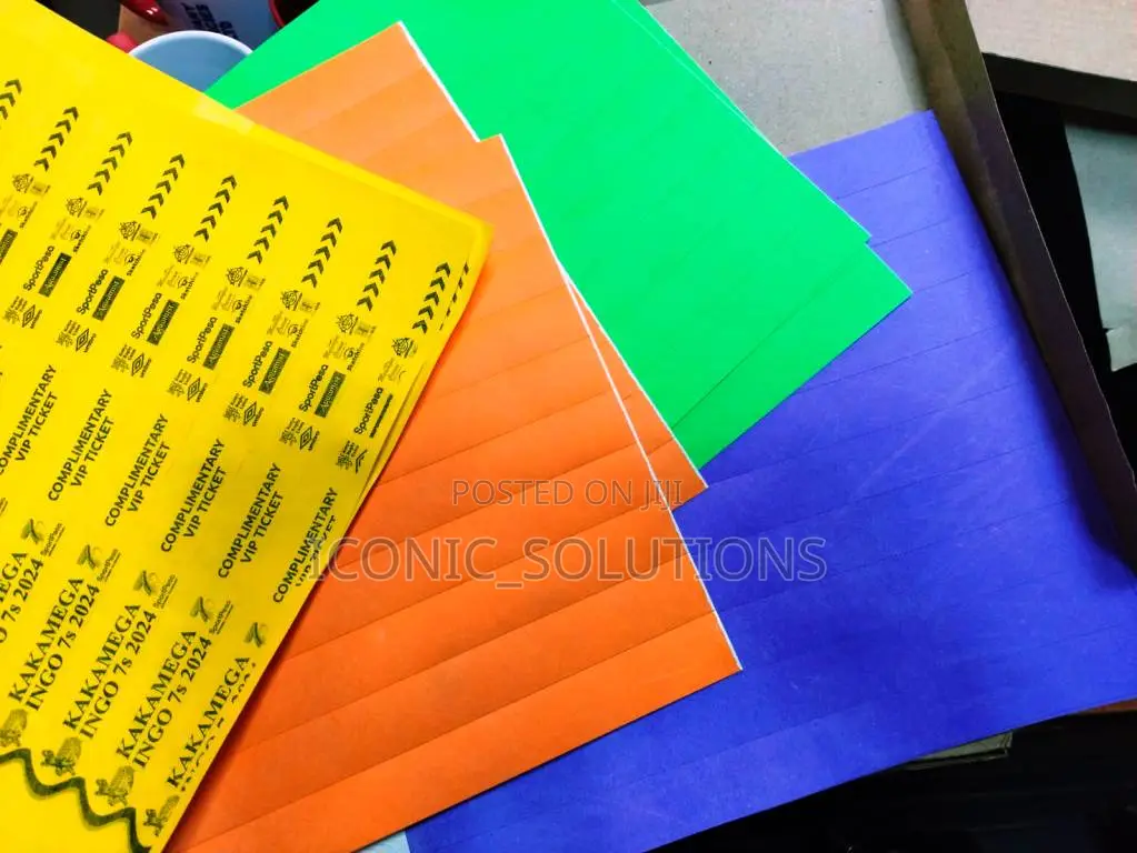Branded Event/ Party (Tyvek) Wrist Bands