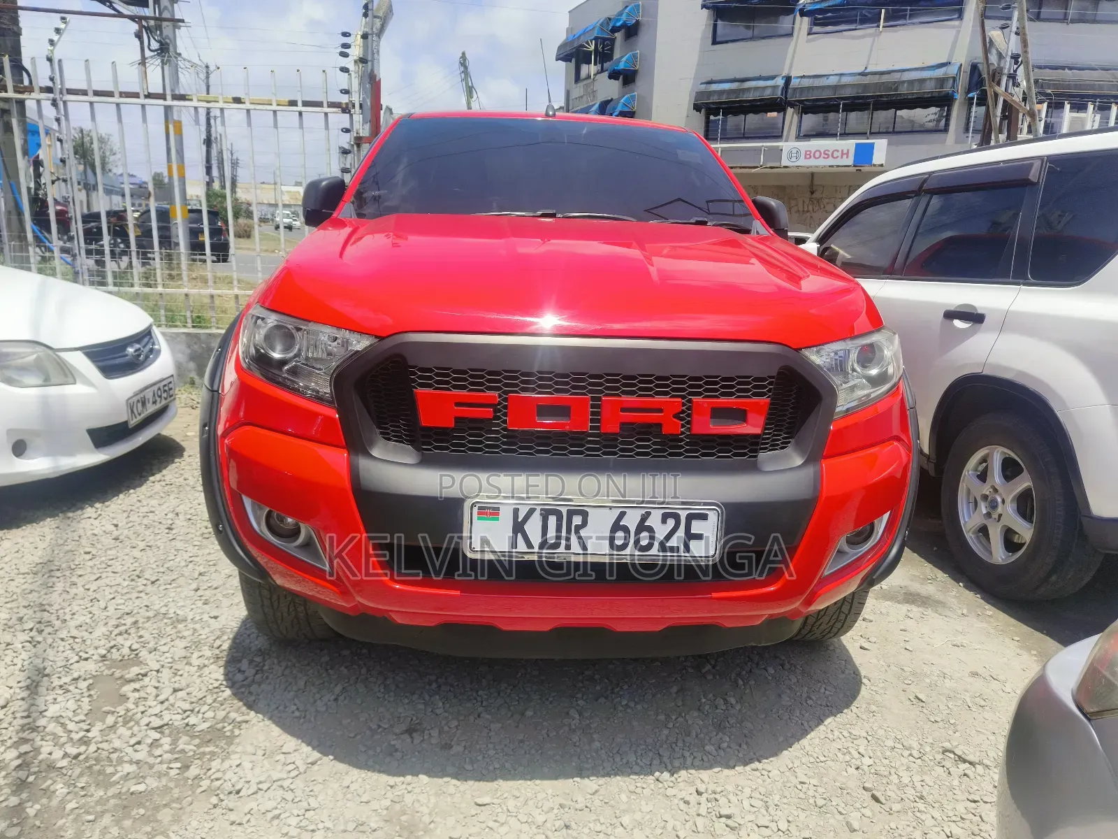 Ford Ranger Wildtrak 2016 Red