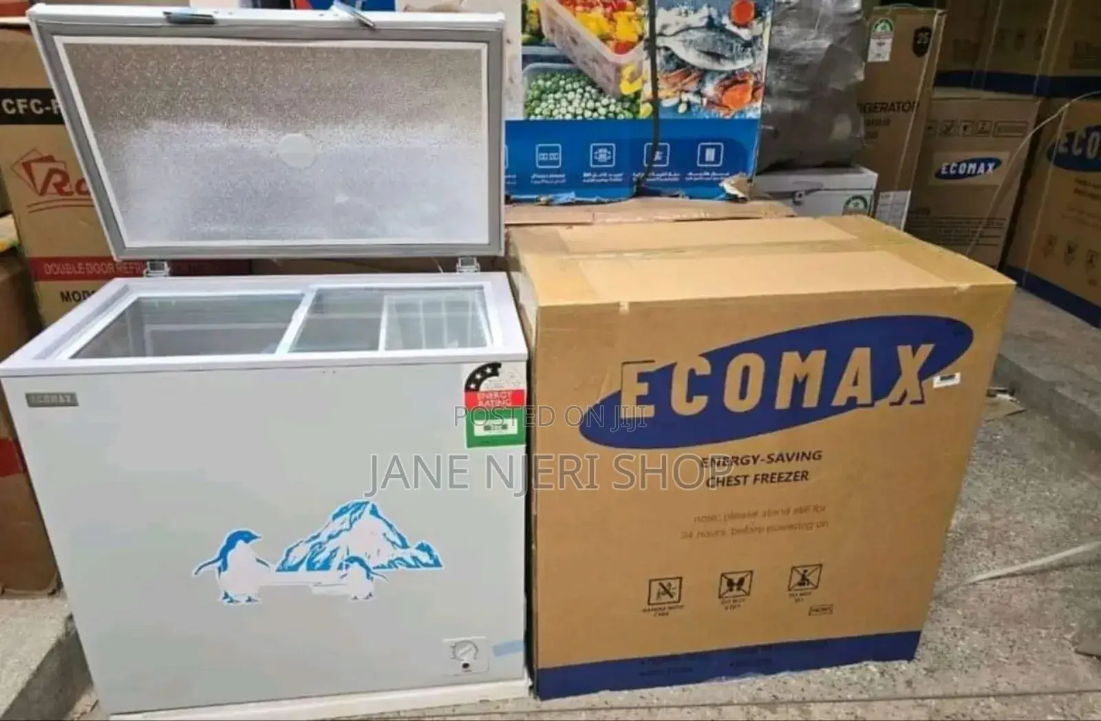 New Ecomax 169litres Freezer