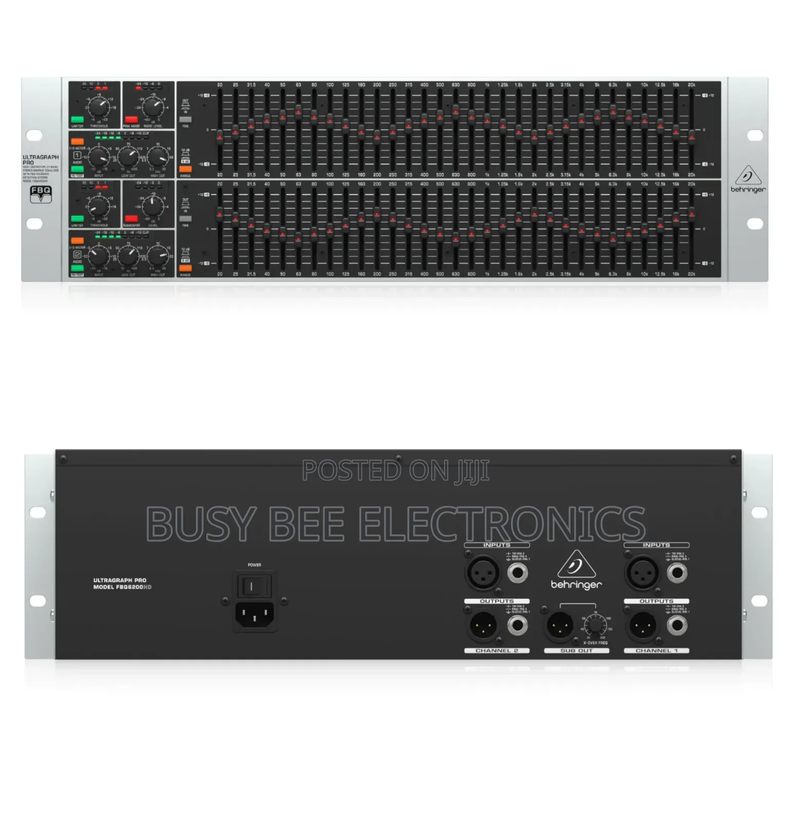Behringer Ultragraph Pro FBQ6200HD Equalizer