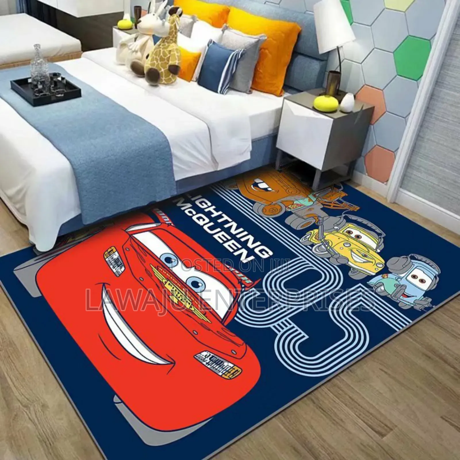 3D Cartoon Themed Carpet