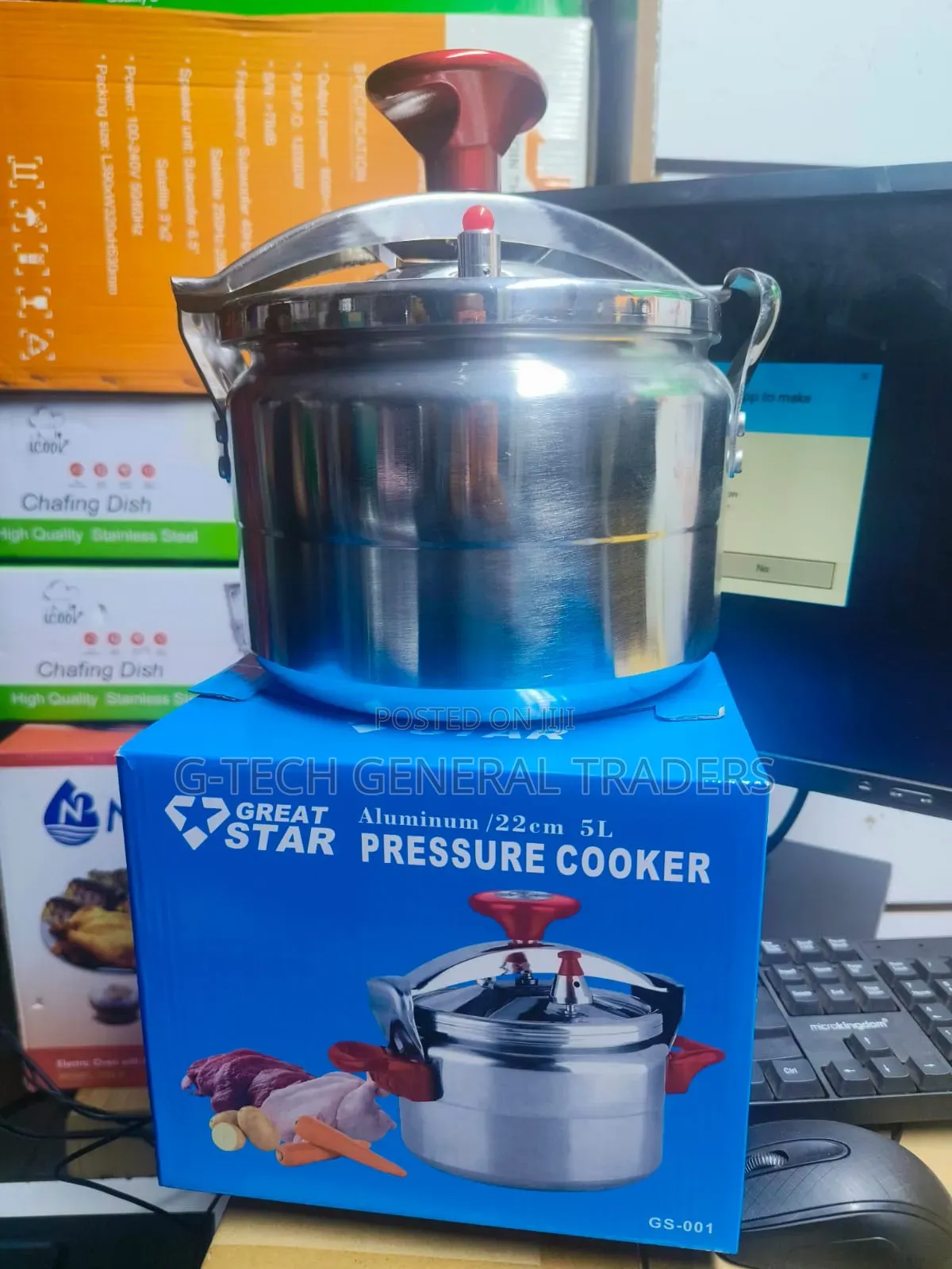 Great Star 5l Non Explosive 2 Handle Pressure Cooker