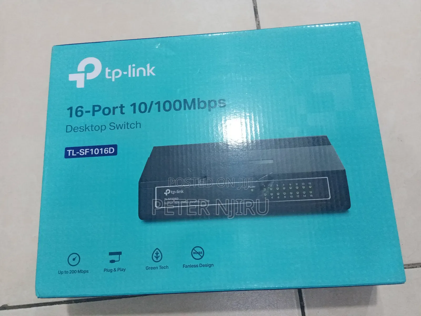 Tp-Link 16-Port 10/100mbps Desktop Switch – TL-SF1016D