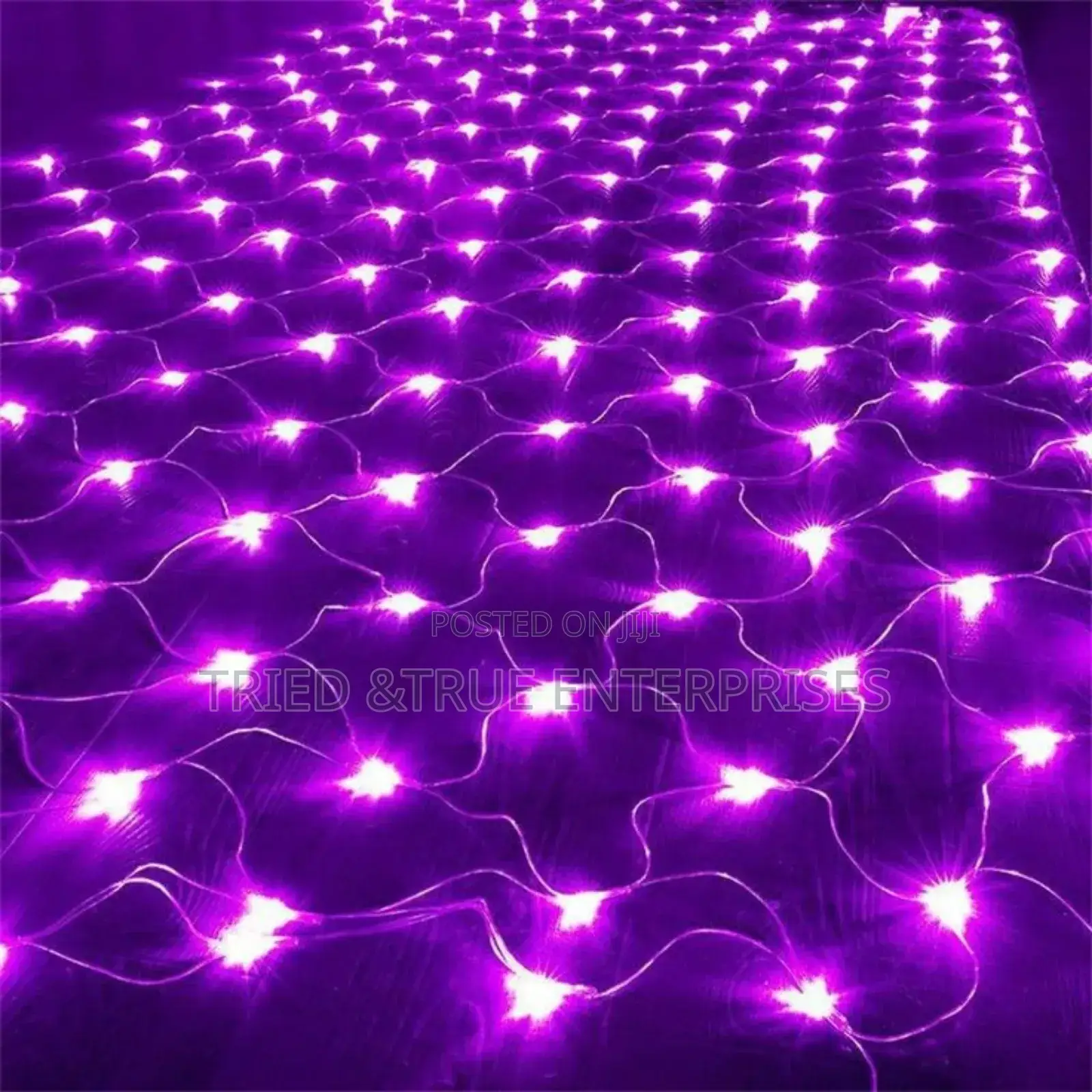 Elegant 300 by 300 Purple Christmas Lights 2wz