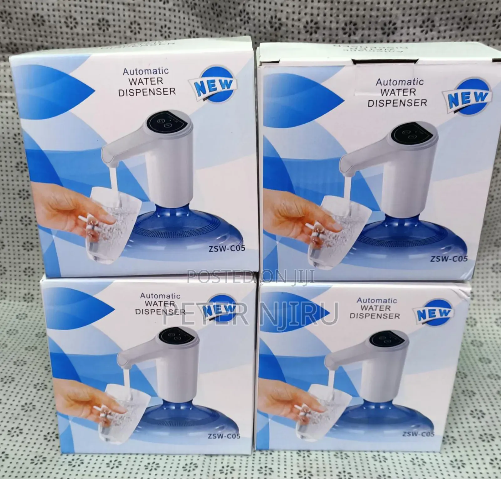 Electric Water Dispenser Pump WITH USB Charger.