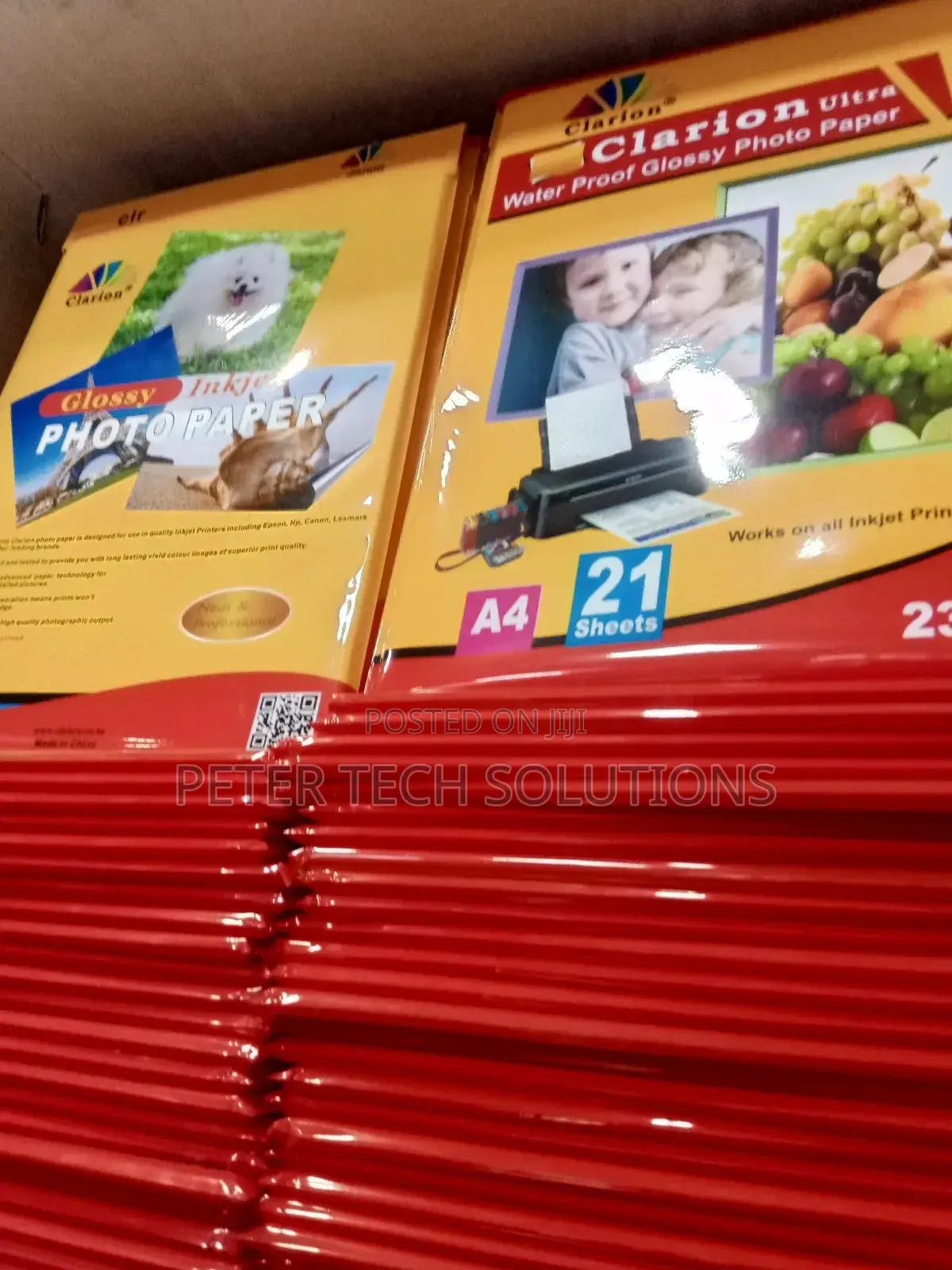 Waterproof Photopaper Available