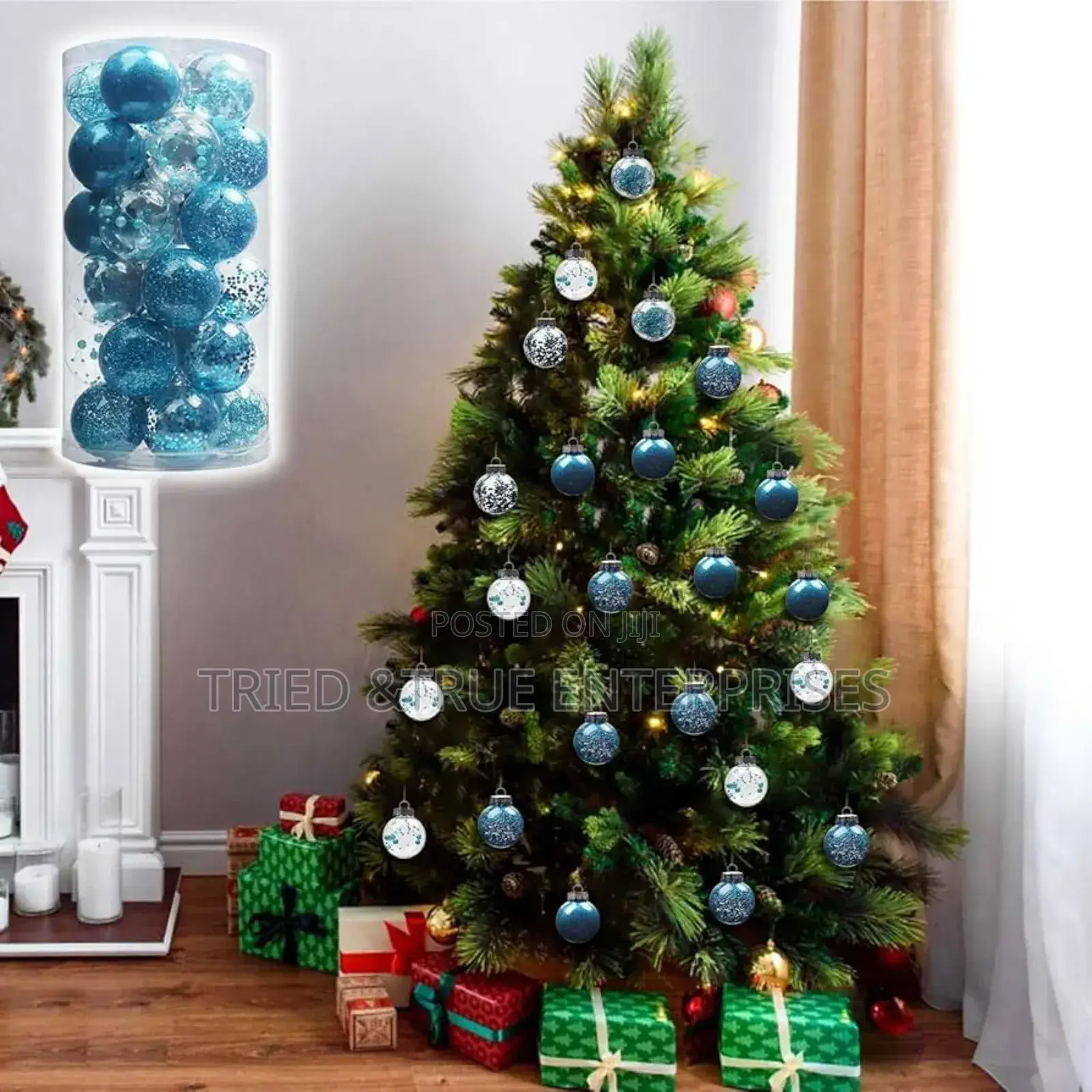 Artificial 6ft Christmas Tree Without Balls 7hj
