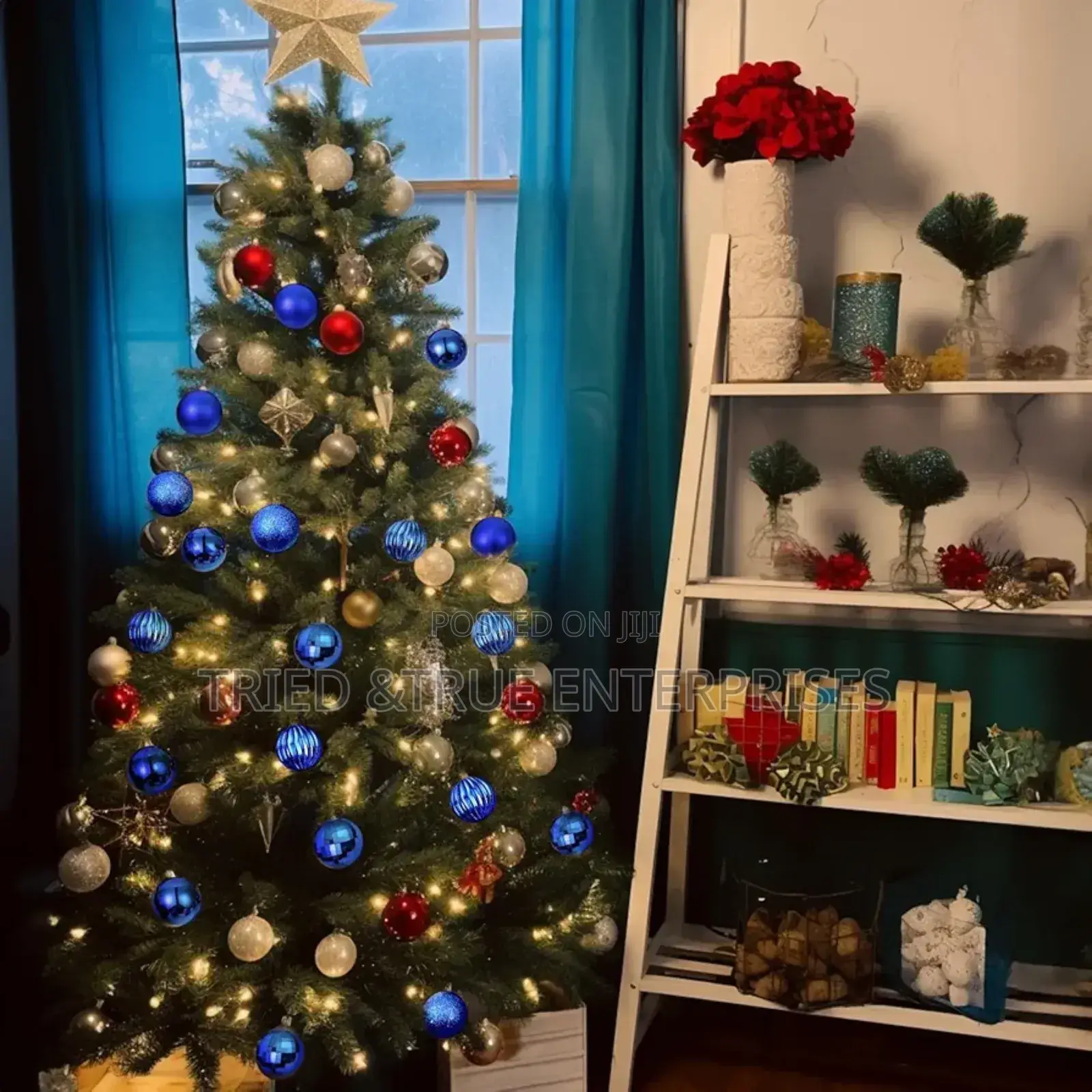 Elegant 6ft Christmas Tree With No Balls 4dw