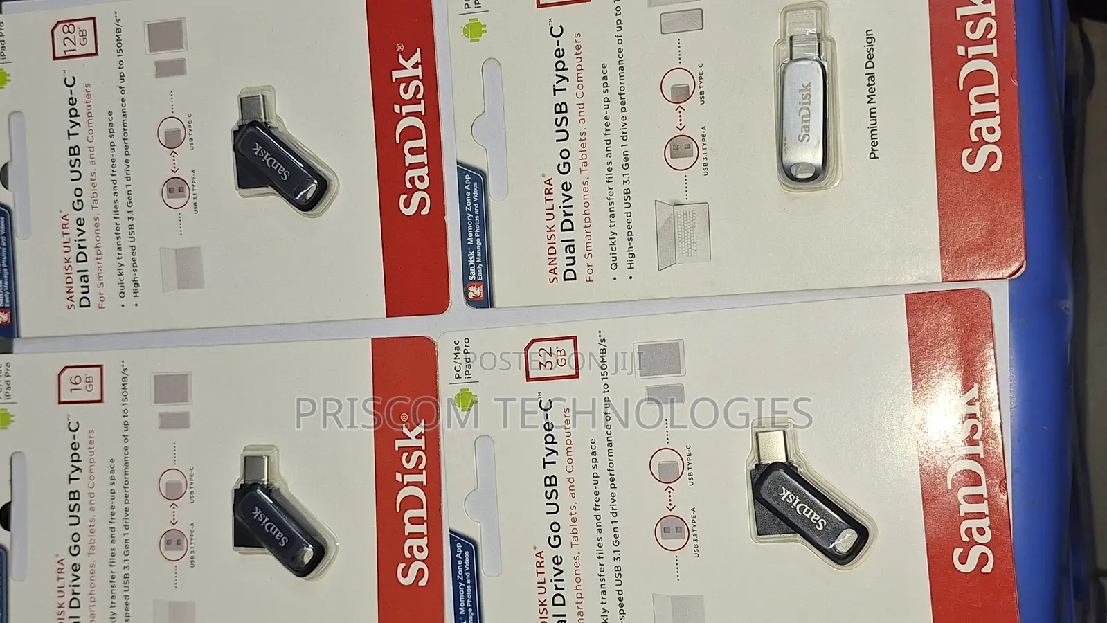 Sandisk Flash Disk Drive USB Type C 8GB,16gb, 32GB, 64GB