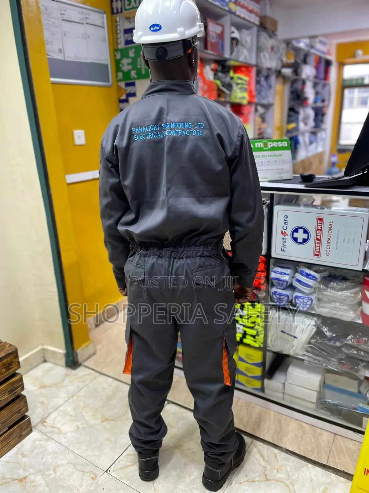 Unique Twill Cargo Overall