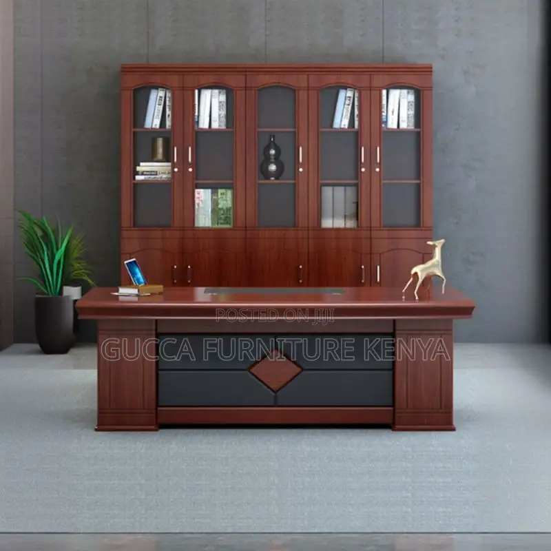 Office Tables:200mm Elegant Rose Office Executive Desk