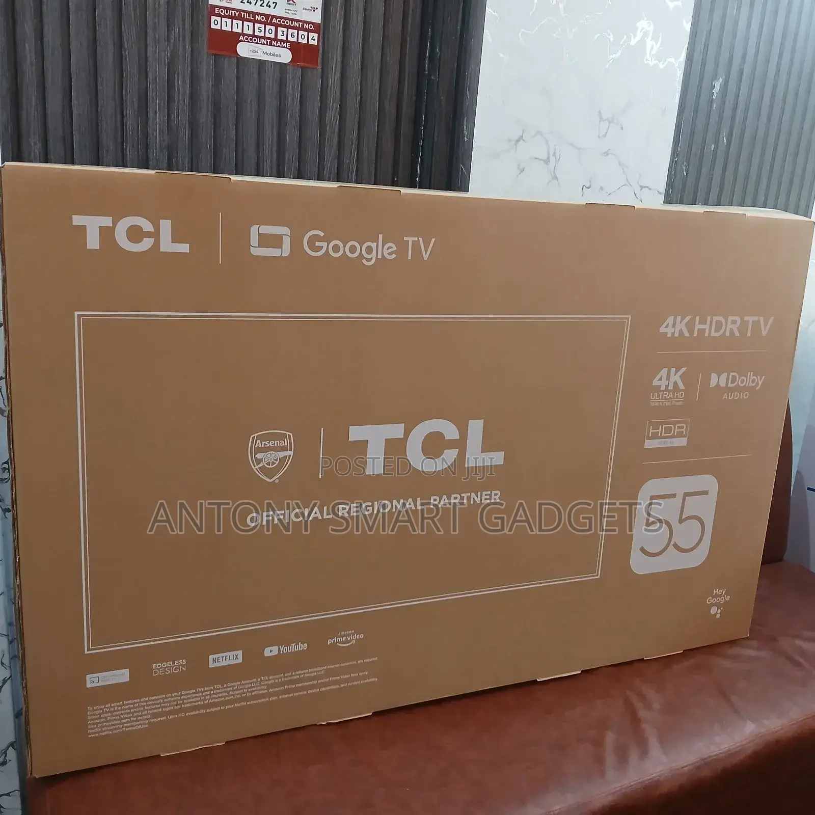TCL 55 Inch 55v6b Google Tv