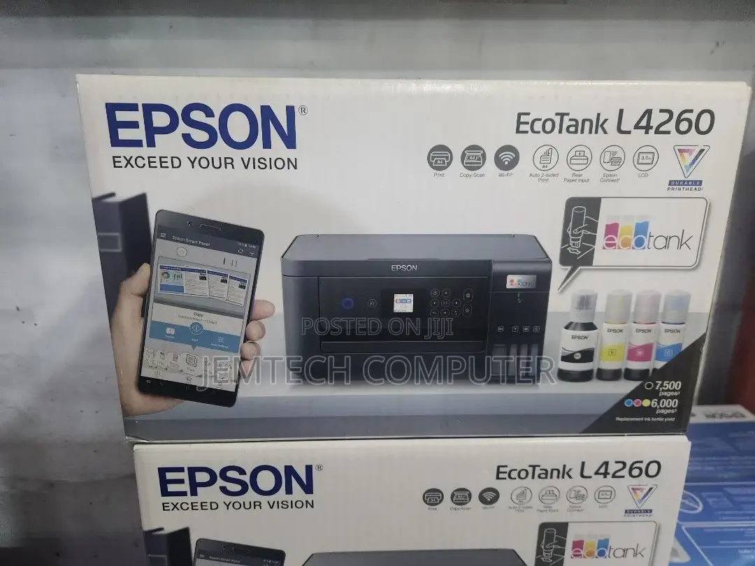 Epson Ecotank L4260 A4 Wi-Fi Duplex All-in-One Ink Tank Prin