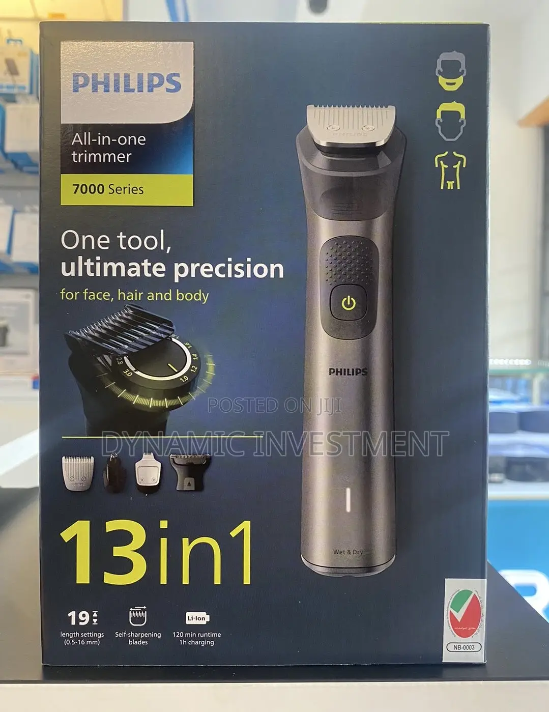 Philips Trimmer Precision Trimming | 13-in-1 120 Min Runtime