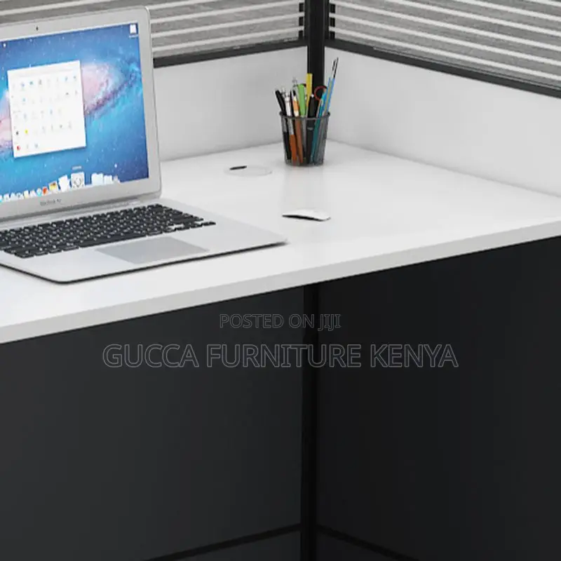 Workstation:2-Seater Reclaimed Wood Chalk Office Workstation
