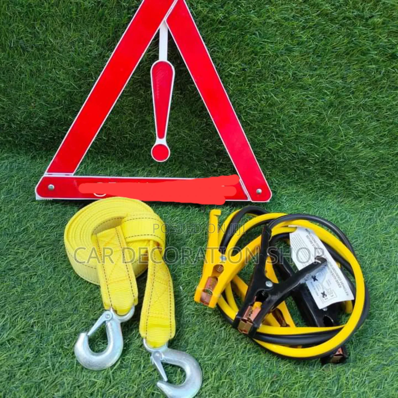 3in1 Emergency Kit Life Savers,3ton Tow Rope,Jumper Cables