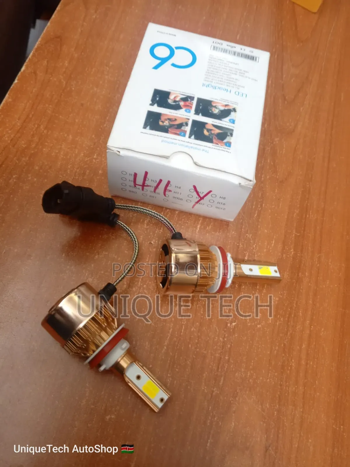 H11 LED Bulbs Perfect for Day Night -White Yellow Colours