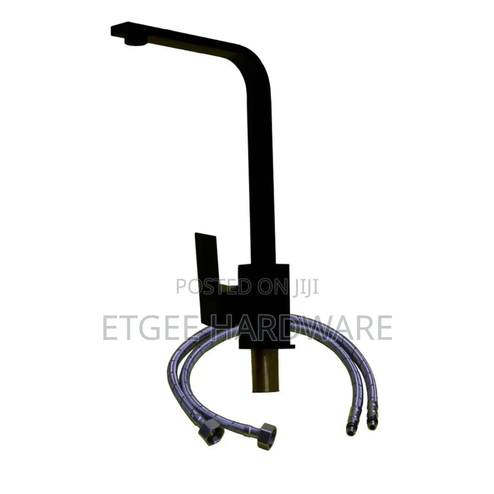 Slim Black Kitchen Mixer, Square Frame – SS304 )