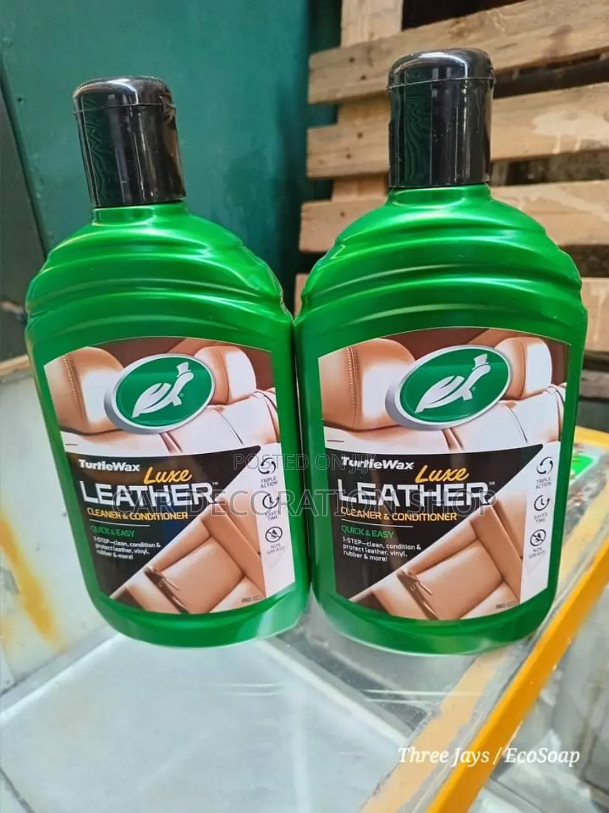 Original Turtle Wax Luxe Leather Cleaner and Conditioner