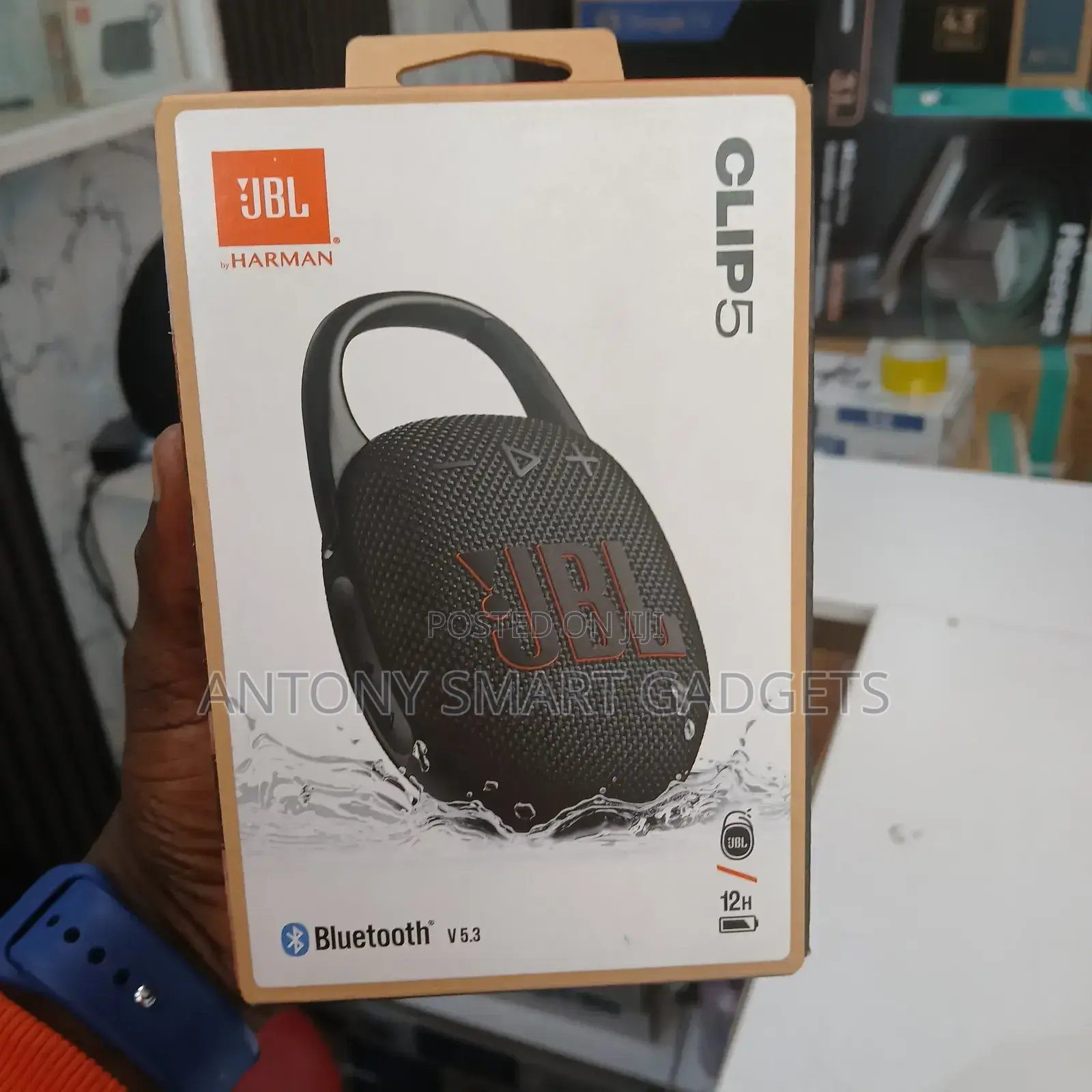 JBL Clip 5 Ultra Portable Bluetooth Speaker