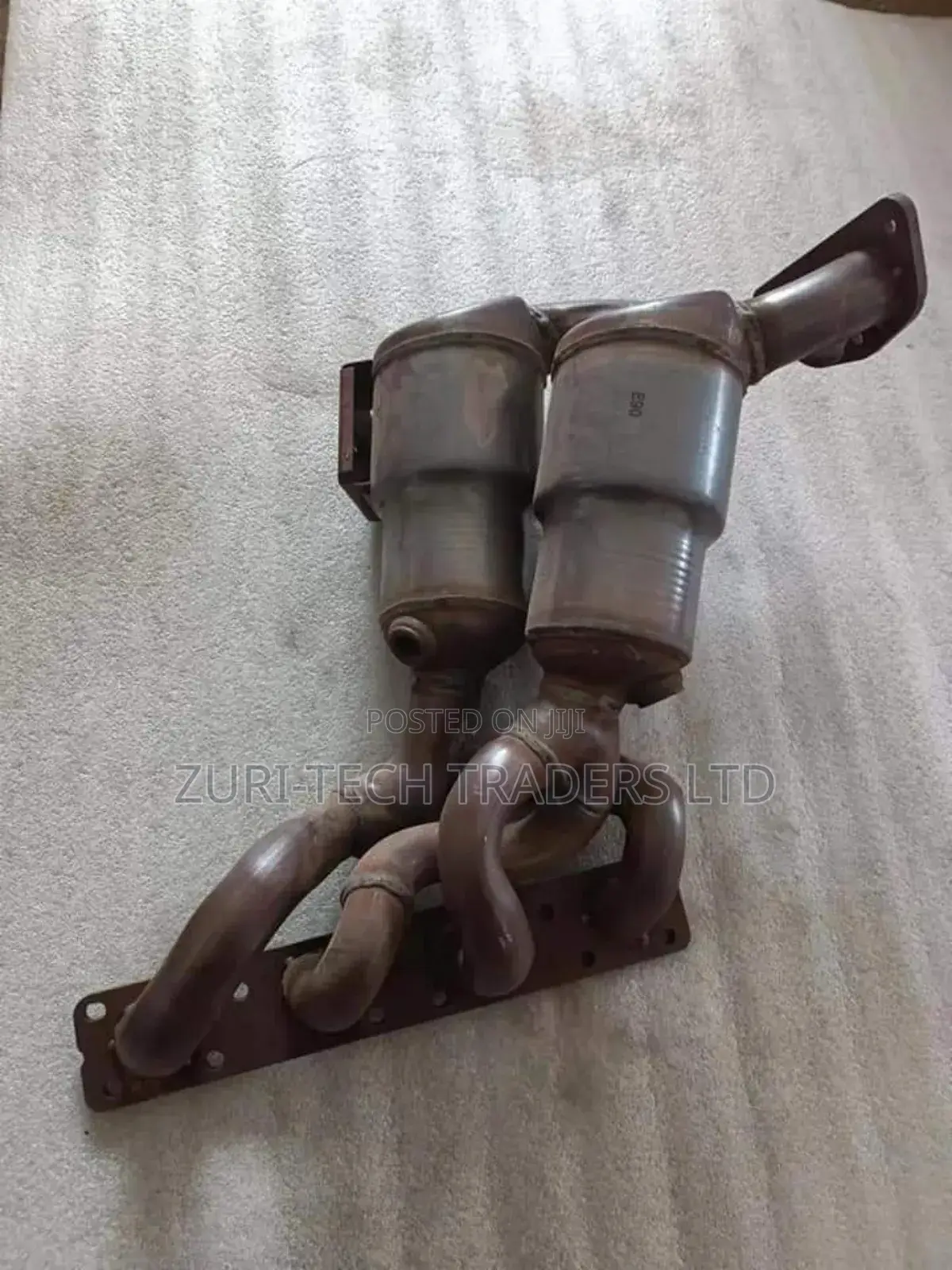 Bmw Exhaust Manifold With Mufflers