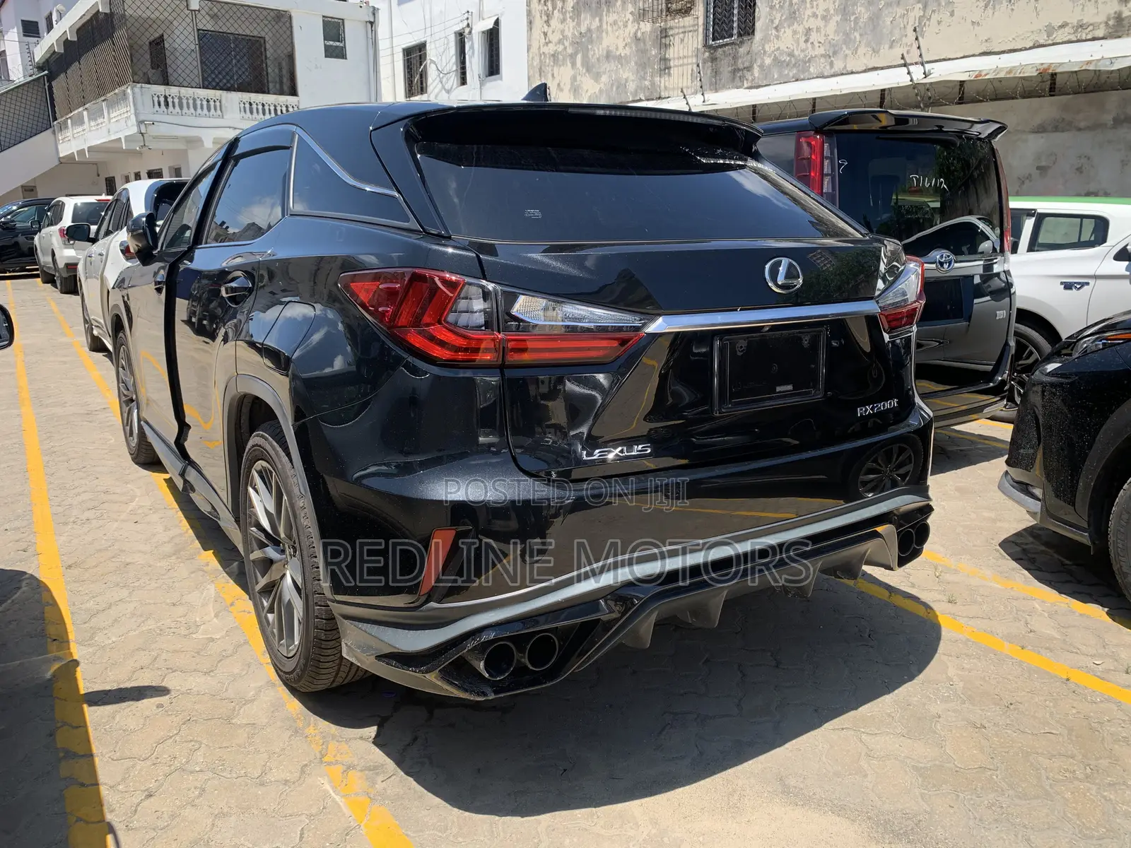 Lexus RX 200t 4WD 2017 Matt Black