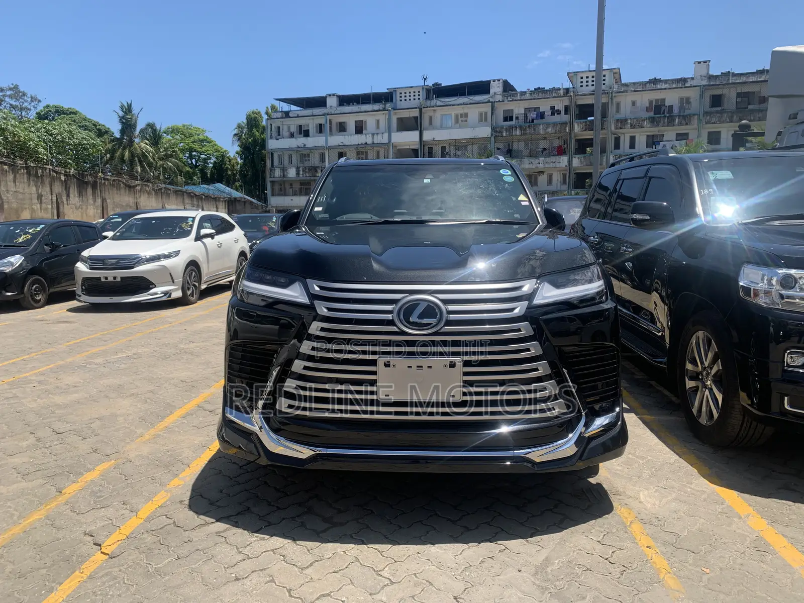 Lexus LX 2022 Matt Black